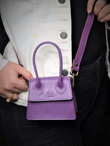 malta mini  bag-purple